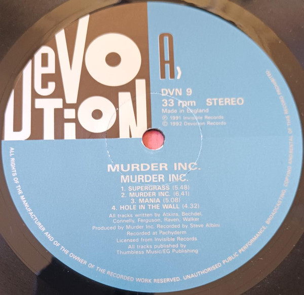 Murder Inc. (2) - Murder Inc. (1992) - Image 3