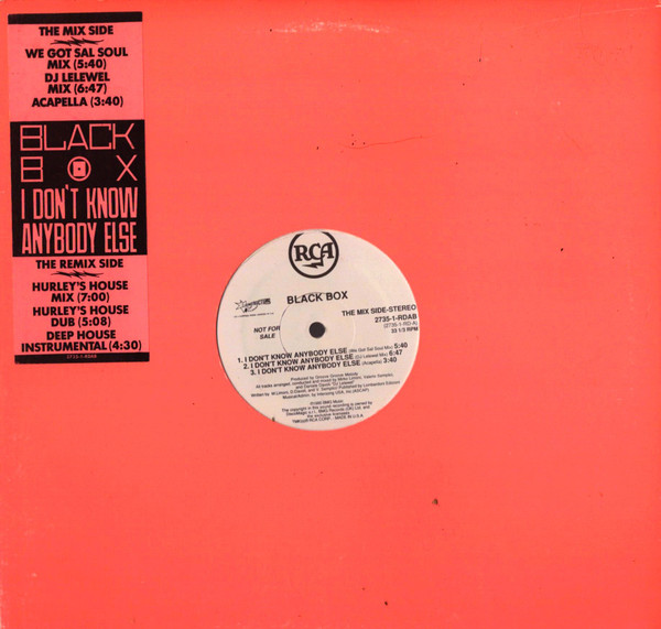 Black Box - I Don't Know Anybody Else (1990)