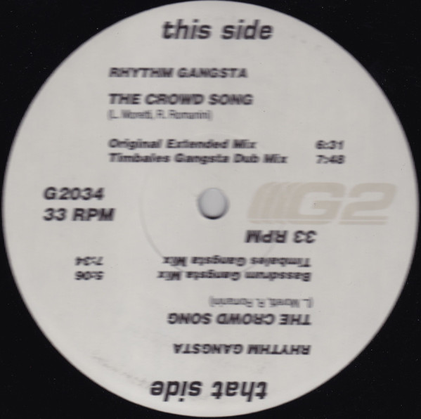 Rhythm Gangsta - The Crowd Song (2002) - Image 3
