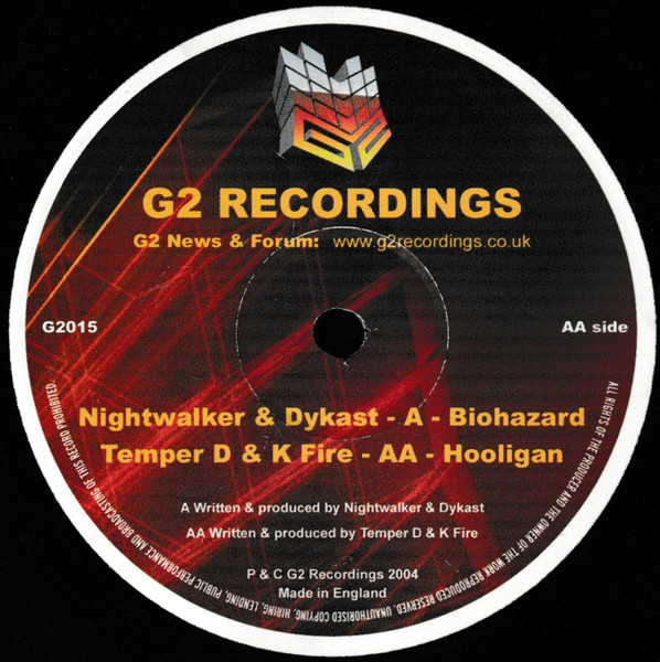 Nightwalker, Dykast, Temper D & K Fire - Biohazard / Hooligan (2004)