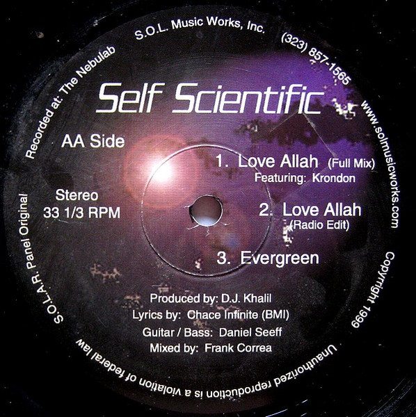 Self Scientific - Love Allah / Evergreen (1999)