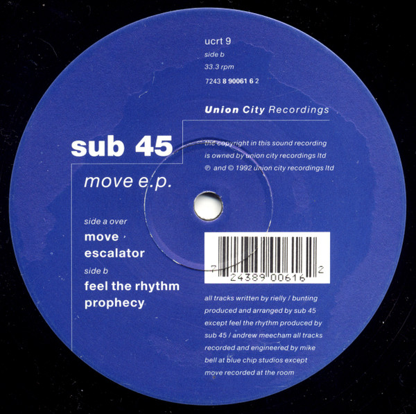 Sub 45 - Move E.P. (1992) - Image 3