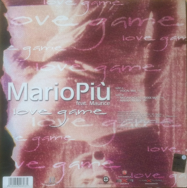Mario Più - Love Game (2001) - Image 2