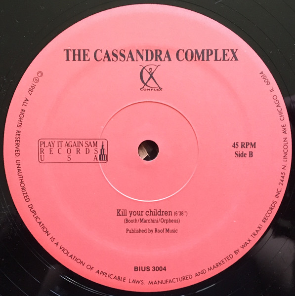 The Cassandra Complex - Something Came Over Me (1987) - Image 4