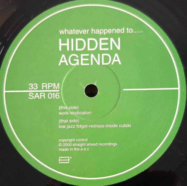 Hidden Agenda - Whatever Happened To... (2000) - Image 4