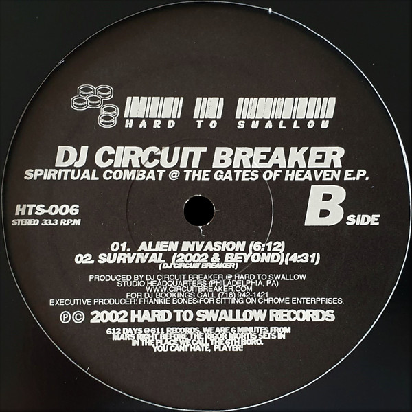 DJ Circuit Breaker - Spiritual Combat @ The Gates Of Heaven EP (2002) - Image 2