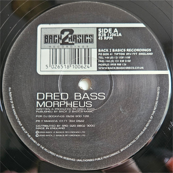 Dred Bass - Morpheus / New Destiny (Part 2) (2000) - Image 2
