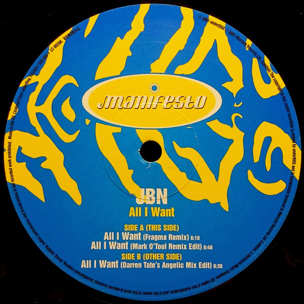 JBN - All I Want (2001) - Image 3