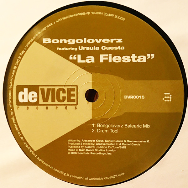Bongoloverz, Ursula Cuesta - La Fiesta (2006) - Image 3