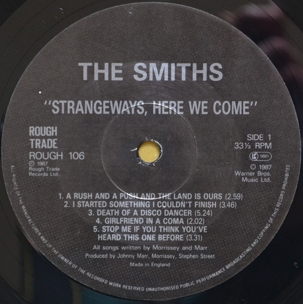 The Smiths - Strangeways, Here We Come (1987) - Image 3