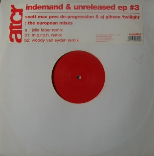 Scott Mac - Indemand & Unreleased EP #3 (2004)