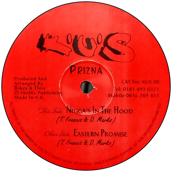 Prizna - Niggas In The Hood / Eastern Promise (1995)