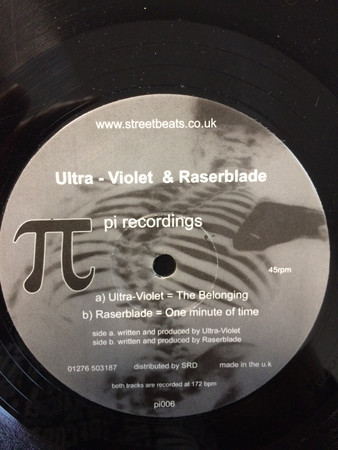 Ultra-Violet, Raserblade - The Belonging / One Minute Of Time (2003)