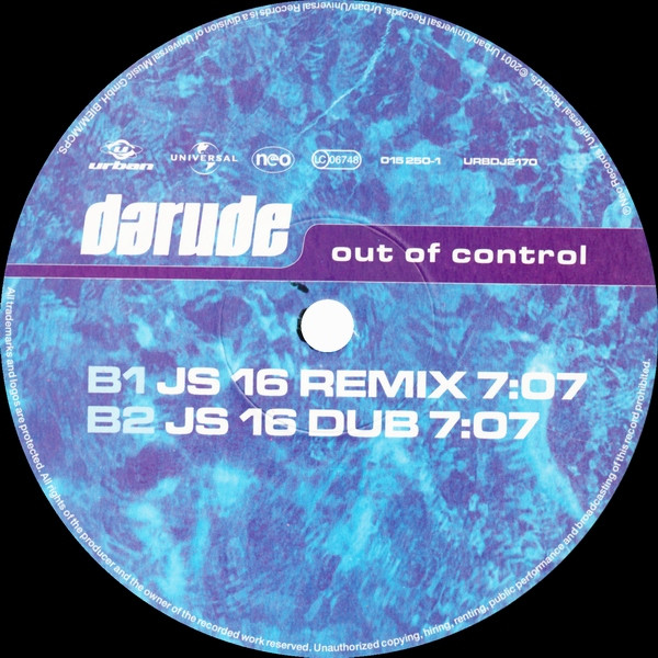 Darude - Out Of Control (2001) - Image 4