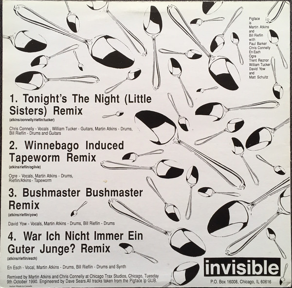 Pigface - Spoon Breakfast EP (1991) - Image 2