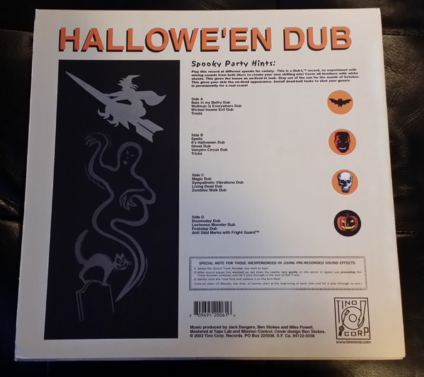 Tino - Tino's Breaks Volume 6 (Hallowe'en Dub) (2002) - Image 2