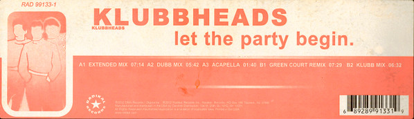 Klubbheads - Let The Party Begin (2002) - Image 3