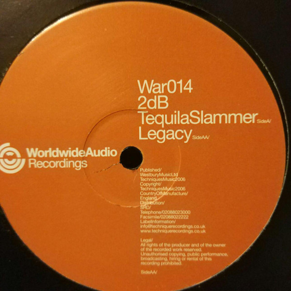2DB (2) - Tequila Slammer / Legacy (2006)