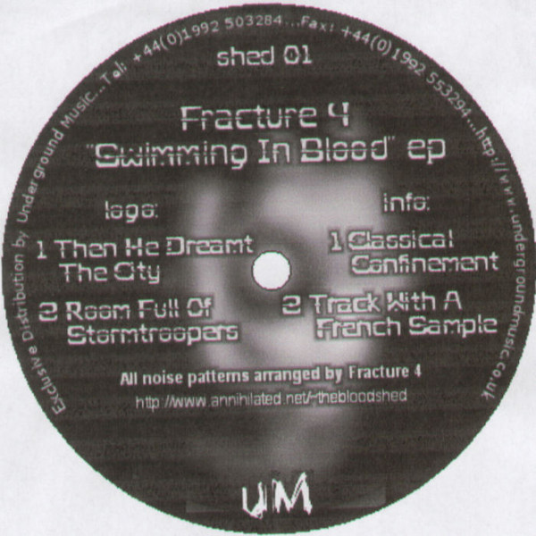 Fracture 4 - Swimming In Blood EP (2002)