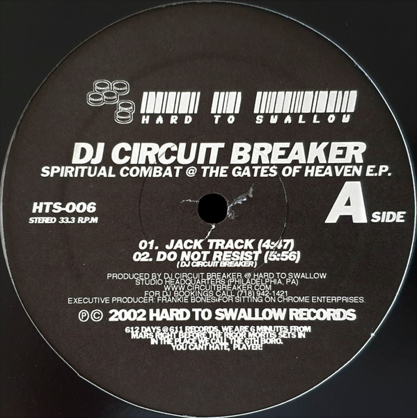 DJ Circuit Breaker - Spiritual Combat @ The Gates Of Heaven EP (2002)
