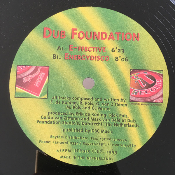 Dub Foundation - E-ffective (1999) - Image 3