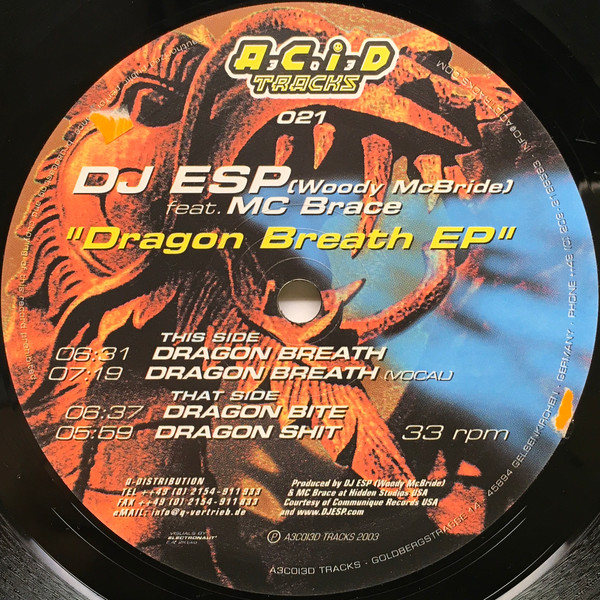 DJ ESP - Dragon Breath EP (2003)