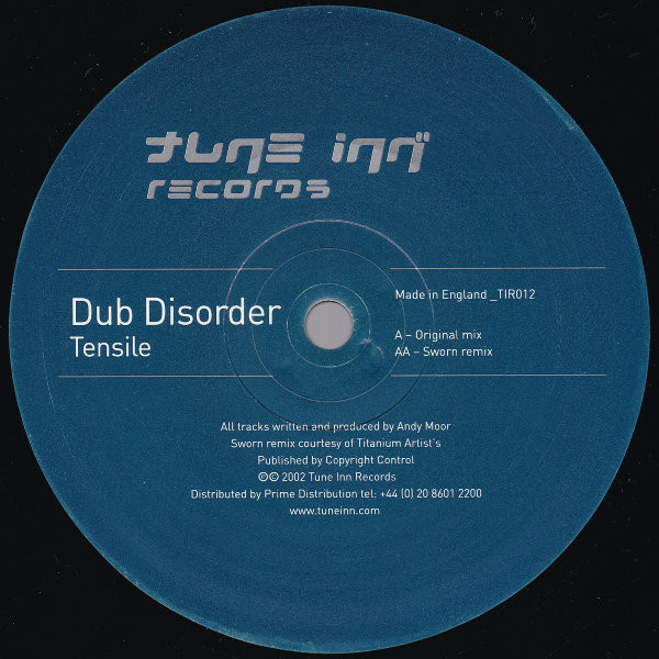 Dub Disorder - Tensile (2002) - Image 4
