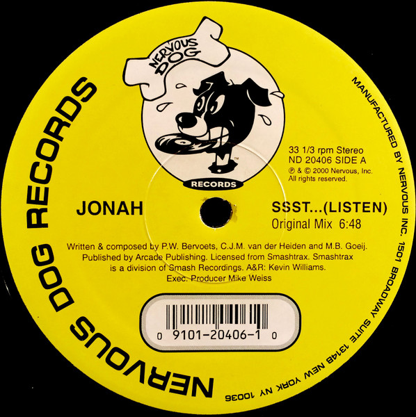 Jonah - Sssst...(Listen) (2000)