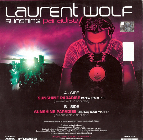 Laurent Wolf - Sunshine Paradise (2003) - Image 2