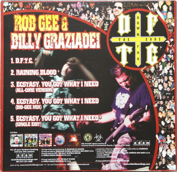 Rob Gee - D.F.T.C. (Down For The Core) (2003) - Image 2