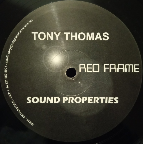 Tony Thomas - Sound Properties (2001)