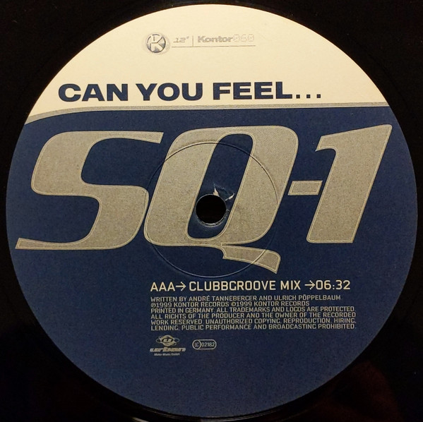 SQ-1 - Can You Feel... (1999) - Image 5