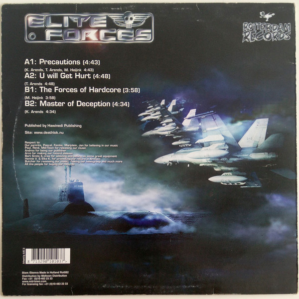 Elite Forces - The Forces Of Hardcore (2001) - Image 2
