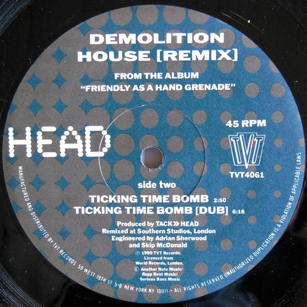 Tackhead - Demolition House (Remix) (1990) - Image 4