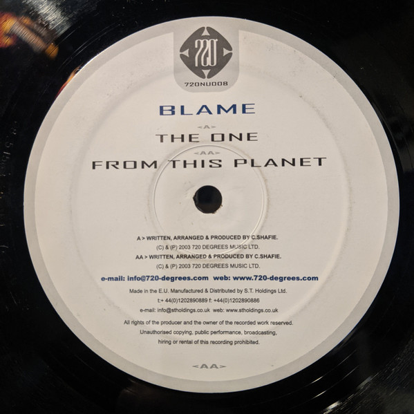 Blame - The One / From This Planet (2003)