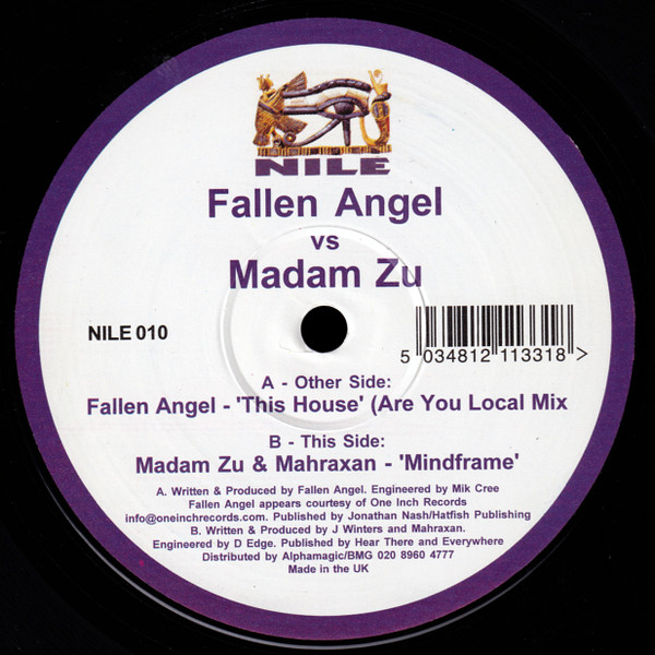 Fallen Angel, Madam Zu - This House / Mindframe (2001)