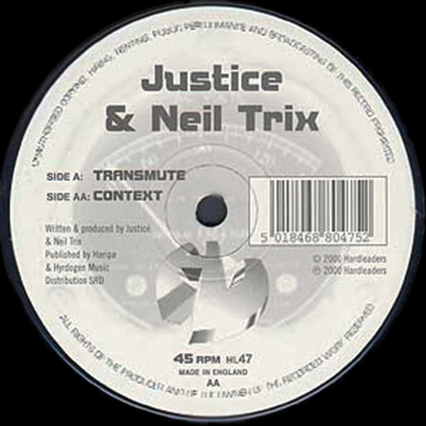 Justice, Neil Trix - Transmute / Context (2000)