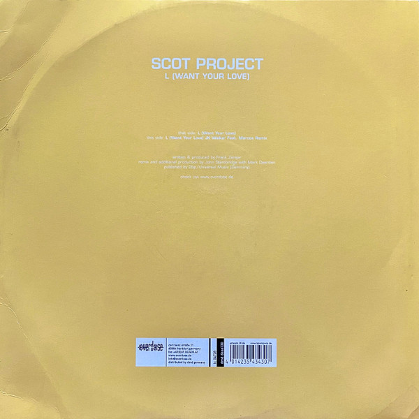 DJ Scot Project - L (Want Your Love) (2004) - Image 2