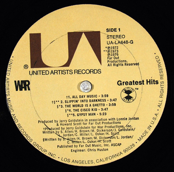 War - Greatest Hits (1976) - Image 3