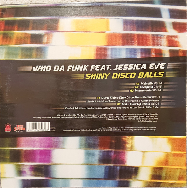 Who Da Funk - Shiny Disco Balls (2002) - Image 2