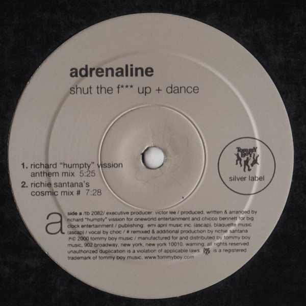 Adrenaline - Shut The F*** Up + Dance (2000) - Image 3