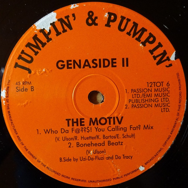 Genaside II - The Motiv (1990) - Image 4