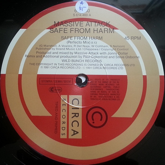 Massive Attack - Safe From Harm (Remix) (1991) - Image 3