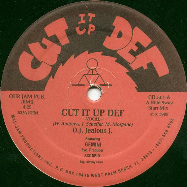 Jealous J, Gemini (7) - Cut It Up Def (1989)