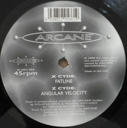 Volatile State, Michael Anthony (7) - Fatline / Angular Velocity (2000)