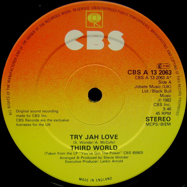 Third World - Try Jah Love / Inna Time Like This (1982) - Image 3