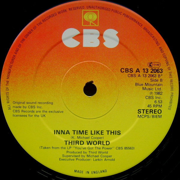 Third World - Try Jah Love / Inna Time Like This (1982) - Image 4