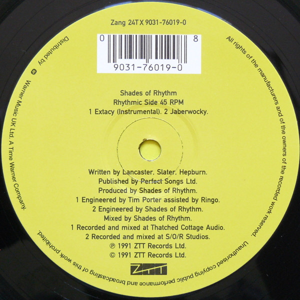 Shades Of Rhythm - Extacy Remix (1991) - Image 4
