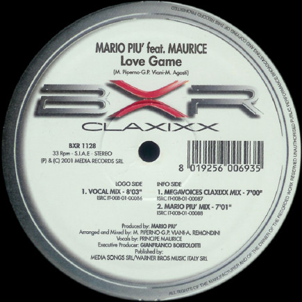 Mario Più - Love Game (2001) - Image 3