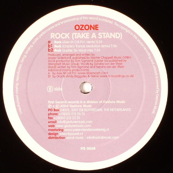 Ozone - Rock (Take A Stand) (2004) - Image 2